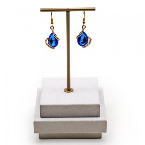 Custom jewelry display metal stand 