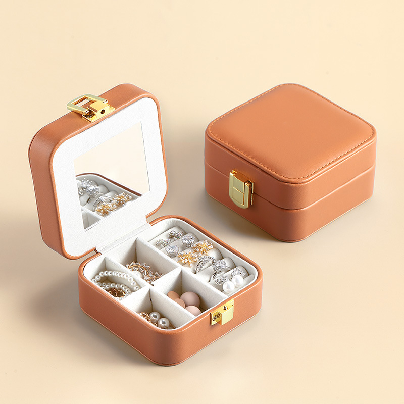 Pumpkin color Jewelry storage box wholesale