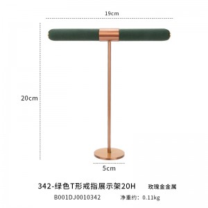 Creative New Jewelry Props Display Bracket Custom Metal and leather Jewelry Display Stand