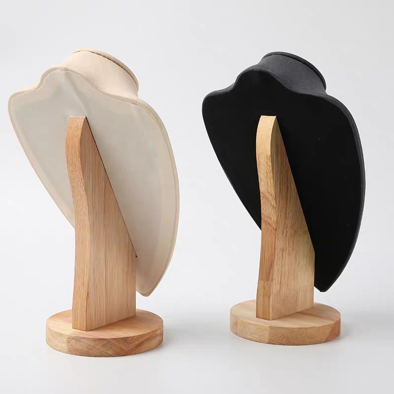 wooden with velvet jewelry display manufacturers china